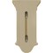 Ekena Millwork 6 1/2"W x 6 1/2"D x 12"H Raised Fluting Corbel, Rubberwood COR06X06X12RARW - alternate 3